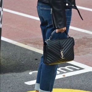 YSL Medium College Bag